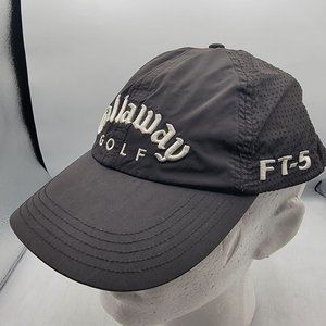 Callaway Golf FT-5 Tour i Adults Golf Hat Cap Black Ligthweight Comfort Casual